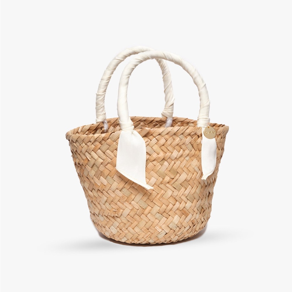 NWT KAYU Mini Straw Tote